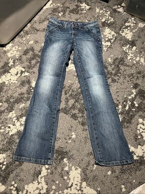 Esprit Women's Medium Blue Flared Jeans